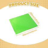 Maxbell 10x Fridge Shelf Liners Storage Refrigerator Mat for Kitchen Shelves Cabinet green