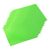 Maxbell 10x Fridge Shelf Liners Storage Refrigerator Mat for Kitchen Shelves Cabinet green