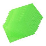 Maxbell 10x Fridge Shelf Liners Storage Refrigerator Mat for Kitchen Shelves Cabinet green