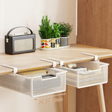 Maxbell 2x Under Shelf Storage Baskets Cabinet Bathroom Under Desk Drawer Organizers 35x38x12cm45x38x12cm
