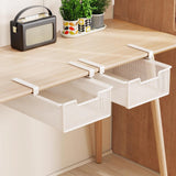 Maxbell 2x Under Shelf Storage Baskets Cabinet Bathroom Under Desk Drawer Organizers 35x38x12cm45x38x12cm