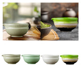 Maxbell Ceramic Matcha Bowl Tea Making Accessory Traditional Household Green Tea Cup Matcha Green