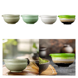 Maxbell Ceramic Matcha Bowl Tea Making Accessory Traditional Household Green Tea Cup Matcha Green