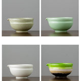 Maxbell Ceramic Matcha Bowl Tea Making Accessory Traditional Household Green Tea Cup Matcha Green