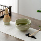 Maxbell Ceramic Matcha Bowl Tea Making Accessory Traditional Household Green Tea Cup Matcha Green