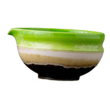 Maxbell Ceramic Matcha Bowl Tea Making Accessory Traditional Household Green Tea Cup Furnace Change Green