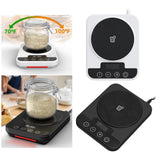 Maxbell Sourdough Starter Warmer Auto on/Off for Beginners Sourdough Proofing Dough White