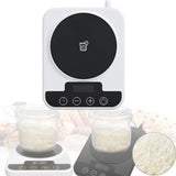 Maxbell Sourdough Starter Warmer Auto on/Off for Beginners Sourdough Proofing Dough White