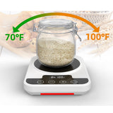 Maxbell Sourdough Starter Warmer Auto on/Off for Beginners Sourdough Proofing Dough White