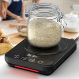 Maxbell Sourdough Starter Warmer Auto on/Off for Beginners Sourdough Proofing Dough Black