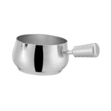Maxbell Mini Skillet Sauce Bowl with Handle Soy Sauce Dish for Soy Melting Chocolate Silver