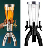 Maxbell 3 L Beer Dispenser Easy to Clean Drinks Dispenser for Events Outdoor Parties