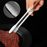 Maxbell Stainless Steel Serving Tongs Metal Kitchen Tongs  1.5cmx23.5cm