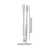 Maxbell Stainless Steel Serving Tongs Metal Kitchen Tongs  1.5cmx23.5cm