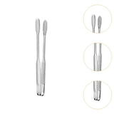 Maxbell Stainless Steel Serving Tongs Metal Kitchen Tongs  1.5cmx23.5cm