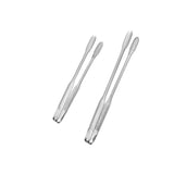 Maxbell Stainless Steel Serving Tongs Metal Kitchen Tongs  1.5cmx23.5cm