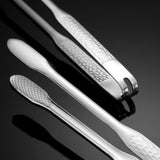 Maxbell Stainless Steel Serving Tongs Metal Kitchen Tongs  1.5cmx28cm