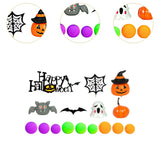 Maxbell Halloween Cake Toppers Happy Halloween Sign for Holidays Birthday Gatherings