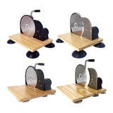 Maxbell Manual Bread Slicer Classic Tool Machine Evenly Slicing Adjustable Thickness Black Regular