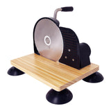Maxbell Manual Bread Slicer Classic Tool Machine Evenly Slicing Adjustable Thickness Black Regular