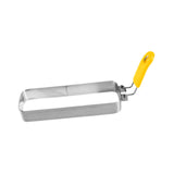 Maxbell Fried Egg Ring Muffin Omelette Ring for Griddle Pan Crumpet Ring Rectangular Yellow handle