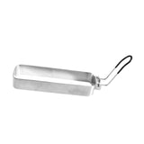 Maxbell Fried Egg Ring Muffin Omelette Ring for Griddle Pan Crumpet Ring Rectangular Black handle