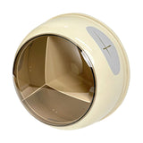 Maxbell Fresh Keeping Bag Storage Box Kitchen Organizer Home Food Wrap Bag Organizer Cream Color