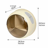 Maxbell Fresh Keeping Bag Storage Box Kitchen Organizer Home Food Wrap Bag Organizer Cream Color