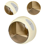 Maxbell Fresh Keeping Bag Storage Box Kitchen Organizer Home Food Wrap Bag Organizer Cream Color