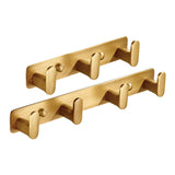 Maxbell Coat Rack Wall Mount Modern Heavy Duty Towel Hanger for Keys Purses Entrance 3 Hooks