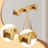 Maxbell Coat Rack Wall Mount Modern Heavy Duty Towel Hanger for Keys Purses Entrance 3 Hooks