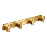 Maxbell Coat Rack Wall Mount Modern Heavy Duty Towel Hanger for Keys Purses Entrance 4 Hooks