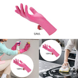 Maxbell 100Pcs Nitrile Exam Gloves Non Slip for Home Washing Dishes Household Chores S
