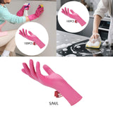 Maxbell 100Pcs Nitrile Exam Gloves Non Slip for Home Washing Dishes Household Chores S