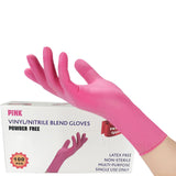 Maxbell 100Pcs Nitrile Exam Gloves Non Slip for Home Washing Dishes Household Chores M