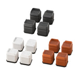Maxbell 4Pcs Bed Risers Sturdy Bed Lifters Desk Leg Risers for Washers Sofas Fridges Black