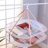 Maxbell Sweater Drying Rack Hanging Laundry Rack for Towel Sweater Indoor or Outdoor 2 layer