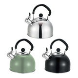 Maxbell Whistling Kettle with Handle Cooker Tea Kettle for Camping Barbecue Outdoor Green