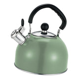 Maxbell Whistling Kettle with Handle Cooker Tea Kettle for Camping Barbecue Outdoor Green