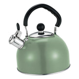 Maxbell Whistling Kettle with Handle Cooker Tea Kettle for Camping Barbecue Outdoor Green