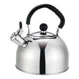 Maxbell Whistling Kettle with Handle Cooker Tea Kettle for Camping Barbecue Outdoor Silver