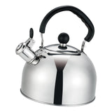Maxbell Whistling Kettle with Handle Cooker Tea Kettle for Camping Barbecue Outdoor Silver