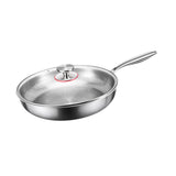 Maxbell Frying Pan with Lid Nonstick Griddle Stovetop Indoor Outdoor Round Skillet