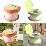 Maxbell Kids Potty Chair Reusable Portable Travel Potty Seat for Outdoor Indoor Baby Orange