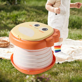 Maxbell Kids Potty Chair Reusable Portable Travel Potty Seat for Outdoor Indoor Baby Orange