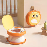 Maxbell Kids Potty Chair Reusable Portable Travel Potty Seat for Outdoor Indoor Baby Orange