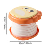 Maxbell Kids Potty Chair Reusable Portable Travel Potty Seat for Outdoor Indoor Baby Orange