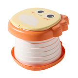 Maxbell Kids Potty Chair Reusable Portable Travel Potty Seat for Outdoor Indoor Baby Orange