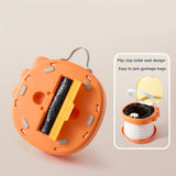 Maxbell Kids Potty Chair Reusable Portable Travel Potty Seat for Outdoor Indoor Baby Orange