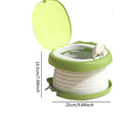Maxbell Kids Potty Chair Reusable Portable Travel Potty Seat for Outdoor Indoor Baby Green
